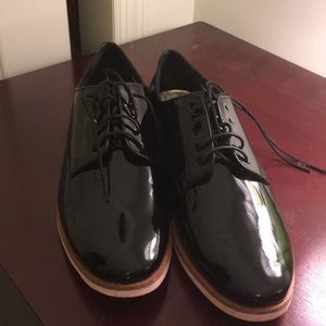 Brand new Ted Baker London patent leather loafers